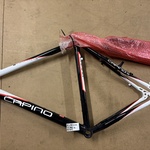 Racefiets frame met voorvork Capino